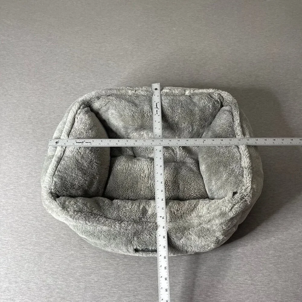 NanDog Super Cloud Reversible Pearl River Gray Dog & Cat Bed